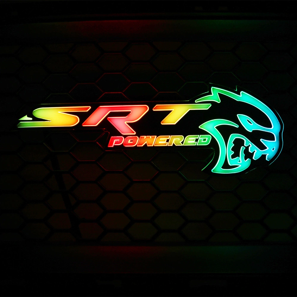 Flow Series Hellcat Badge Emblem for dodge