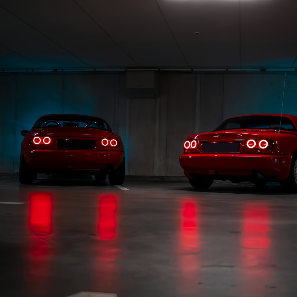 For Mazda Miata NA Full LED Tail Light Assembly (Light Smoke) - Image 10