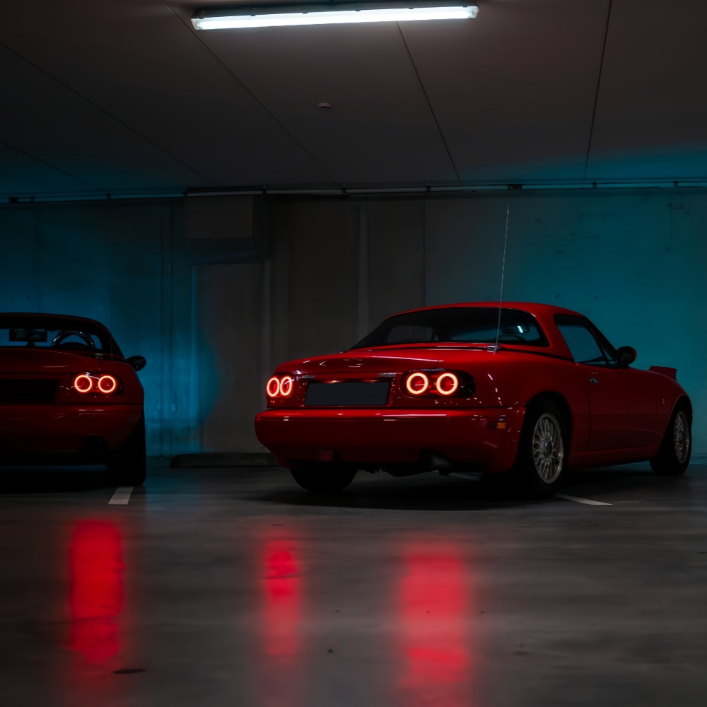 For Mazda Miata NA Full LED Tail Light Assembly (Light Smoke) - Image 11