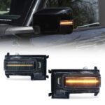 LED Mirror Lights for 2021-2025 Ford Bronco 2/4 Door,Warning Lamp w Animation
