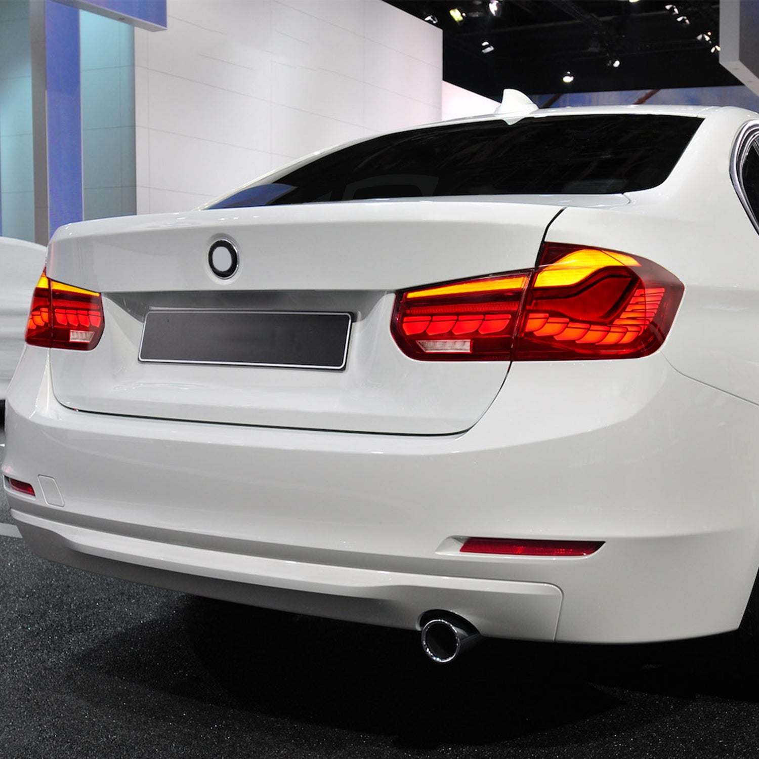 Full LED Tail Lights Assembly For BMW 3 Series F30 F35 2013-2018,Red - Image 7