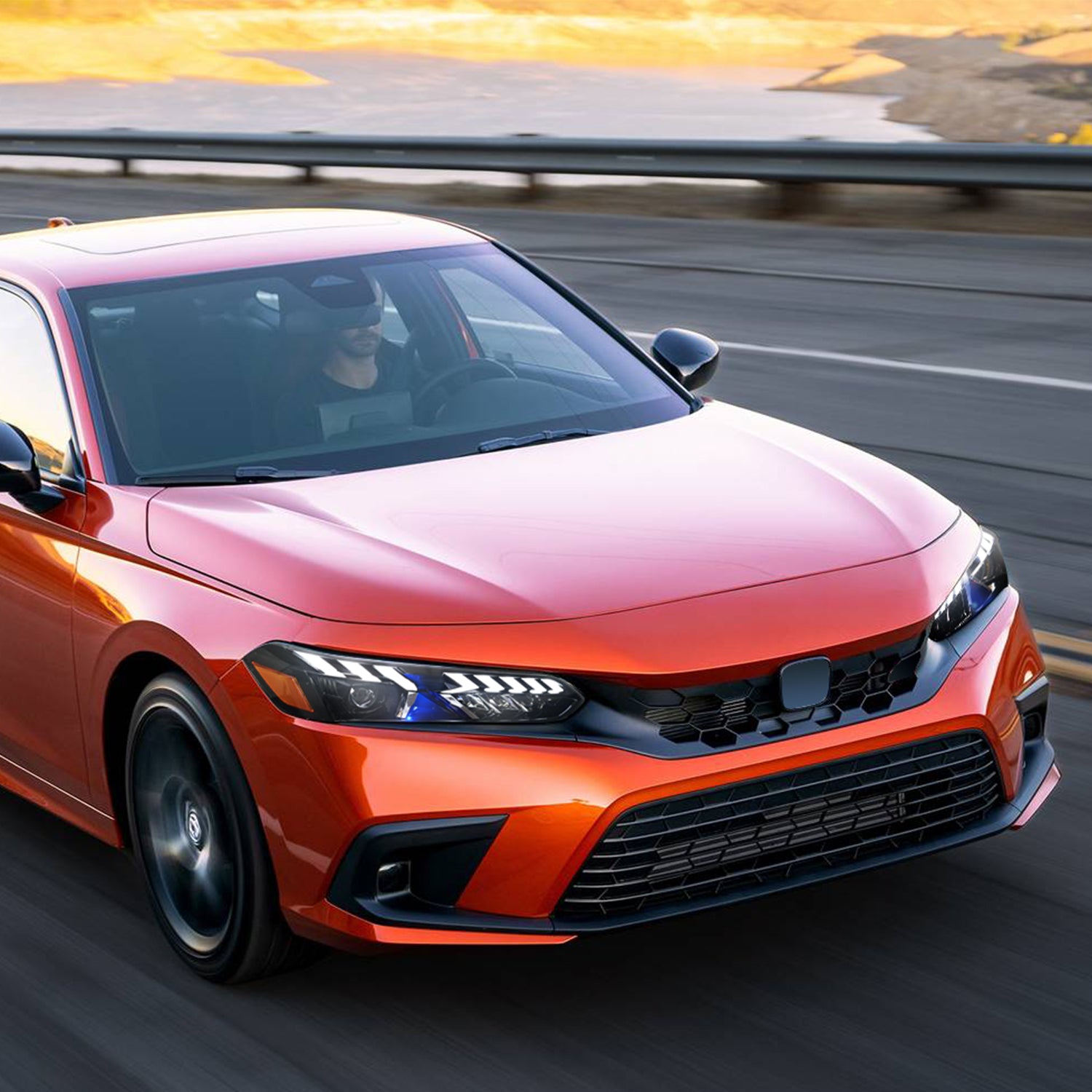 Full LED Headlights Assembly For 11th Gen Honda Civic 2021-2023 - Image 7