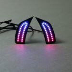 Multicolor Chasing Rgb Side Marker Led Light for  for 2021 2022 2023 Chevy Suburban Tahoe GMC Yukon