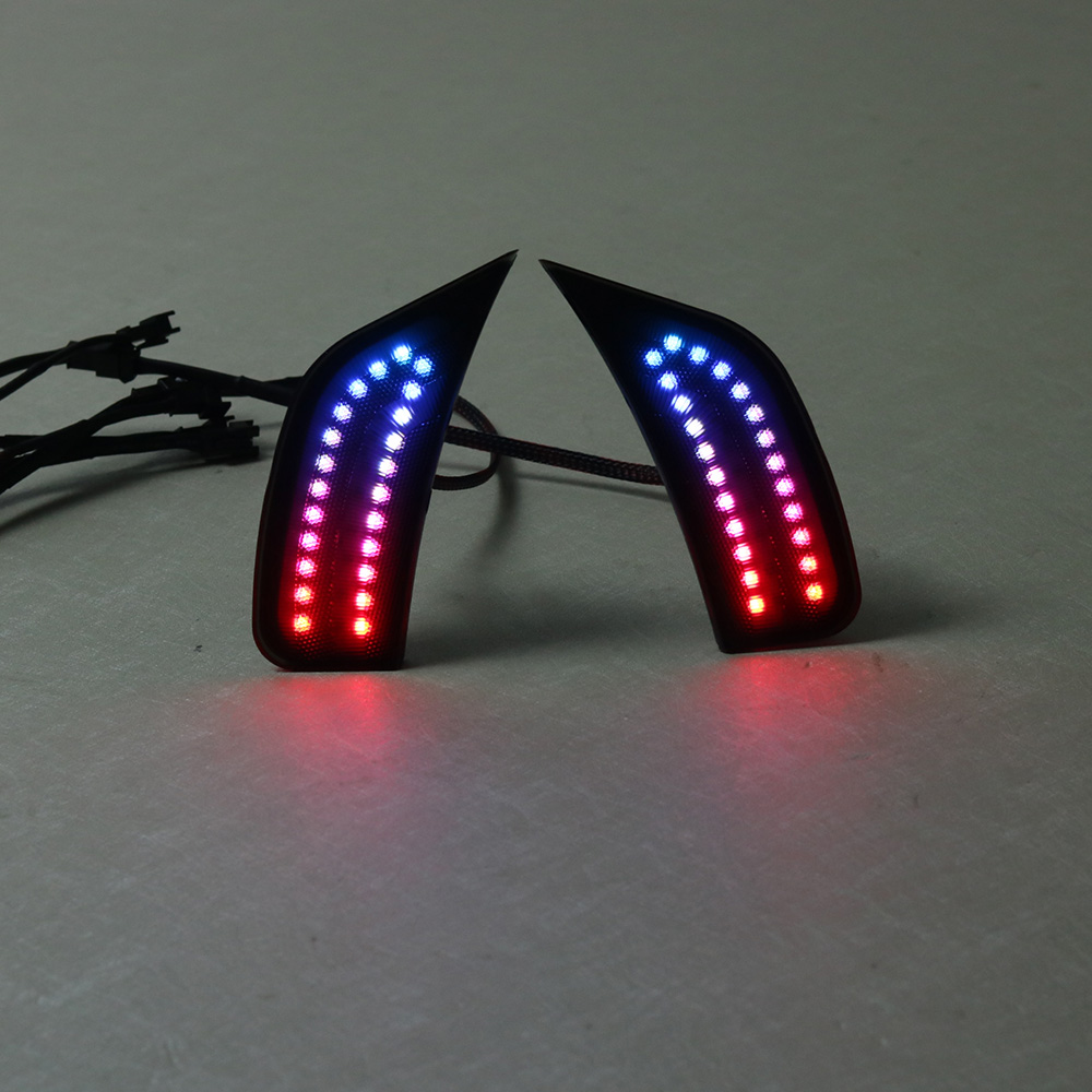 Multicolor Chasing Rgb Side Marker Led Light for for 2021 2022 2023 Chevy Suburban Tahoe GMC Yukon - Image 3