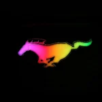 RGB Flow Series 2015-2024 MUSTANG PONY FRONT GRILLE EMBLEM