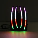 RGB Flow Series Smoked Lens Rgb Car Front Rear Bumper Lights for Chevrolet Corvette C7 2014-2019 Side Marker Light